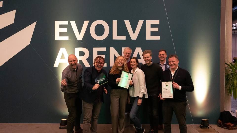 PROPTECH: Under årets Evolve Arena 2021 ble det gjennomført en pitch-konkurranse blant norske selskaper med teknologiløsninger innen proptech, byutvikling, bærekraft og fellesskap. | Foto: Leif Arild Eriksen