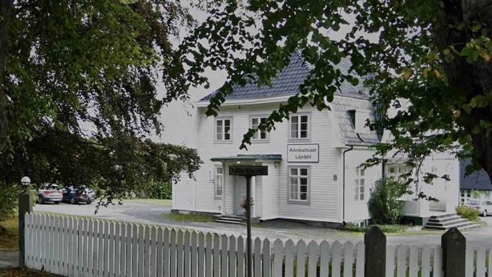 Halstein Sjølie var tidligere en av partnerne i Advokathuset Liljedahl i Moss. | Foto: Google Street View