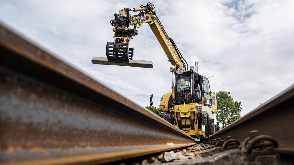 Odense Letbane ser ud til at blive forsinket på grund af uenighed mellem bygherre og entreprenør. | Foto: Casper Dalhoff/IND