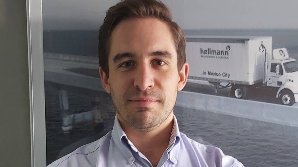 Ignacio Barrenengoa, Head of Trade Management, Sea Freight Region Asia Pacific, for det tyske logistikselskab Hellmann. | Foto: Hellmann