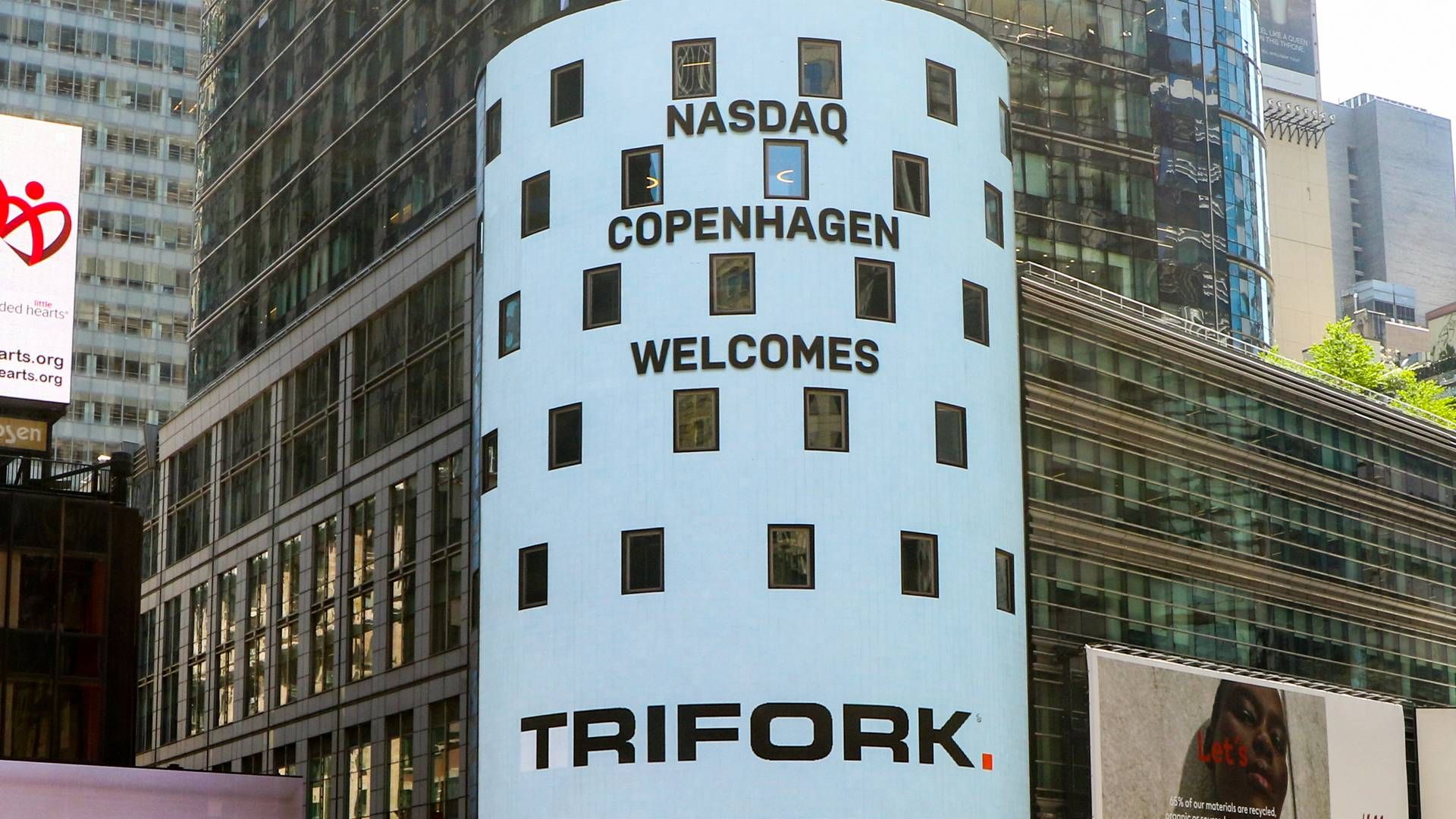 I 2021 kom tre nye selskaber på Nasdaq Copenhagens hovedmarked: Trifork, Green Hydrogen Systems og Aquaporin. | Foto: PR