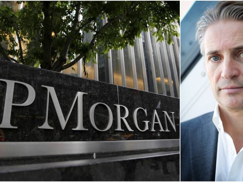 J.P. Morgan has brought in Oscar Forsberg as managing director and team lead for the Nordics. | Photo: PR / JP Morgan & Photo: MIKE SEGAR/REUTERS / X90033