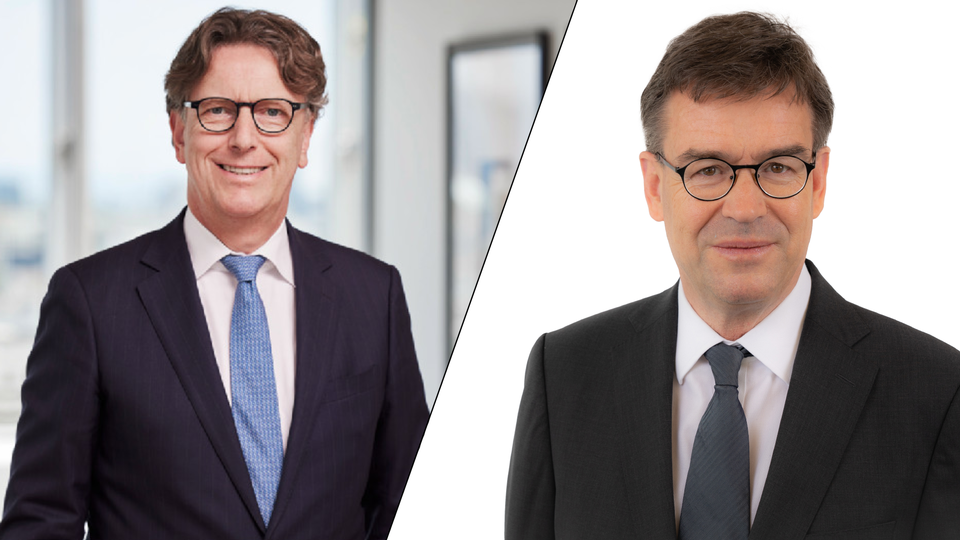 Stefan Wintels (l.) und Bernhard Schwab. | Foto: LfA Förderbank Bayern und KfW Bankengruppe