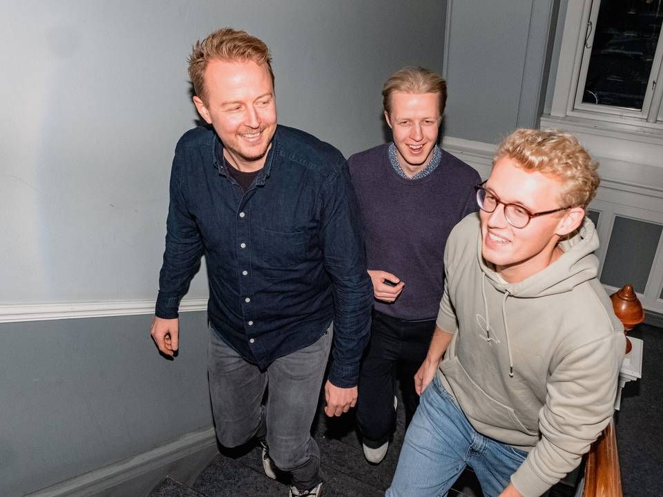 Jonas Thordal, Jakob Skytte og Jakob Kristensen har sammen stiftet Weld. | Foto: Weld/PR