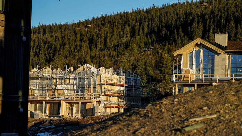 POPULÆRT: Det er mange hytteområder i Norge som er under utbygging. Her er bildet av et felt i Nesfjellet i Nesbyen. | Foto: Lise Åserud, NTB