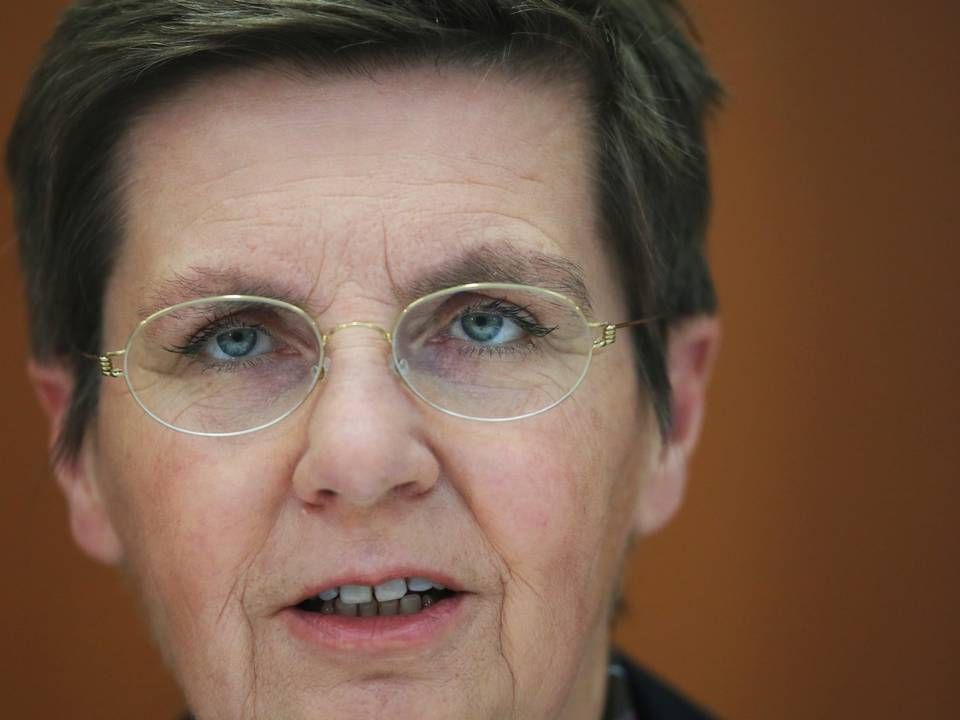 Elke König, Chefin der EU-Bankenabwicklungsbehörde SRB | Foto: picture alliance / dpa | Fredrik Von Erichsen