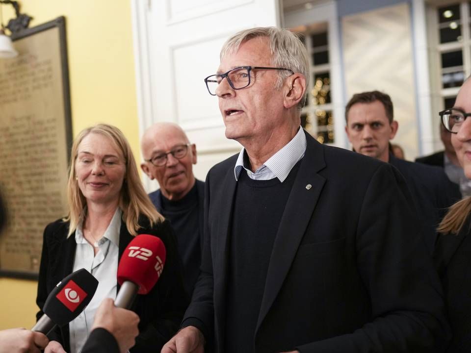 Konservatives Knud Erik Langhoff blev ny borgmester i Kolding. | Foto: CLAUS FISKER