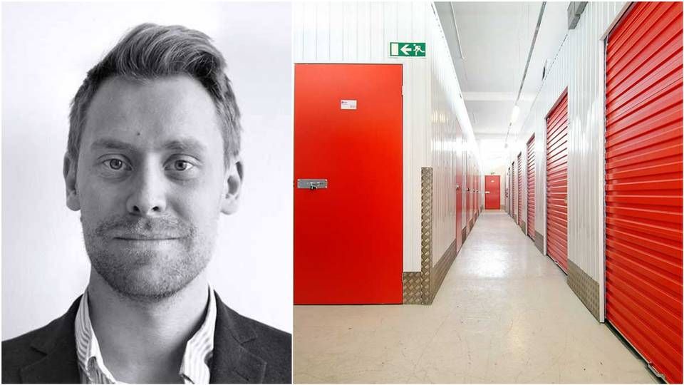 VOKSER: Fabian Søbak, administrerende direktør i Self Storage Group, er klar for ytterligere ekspansjon i Norden. | Foto: Self Storage Group