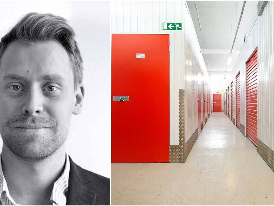 KJØPER PÅ SØRLANDET: Fabian Søbak, administrerende direktør i Self Storage Group, kjøper eiendom i Kristiansand. | Foto: Self Storage Group
