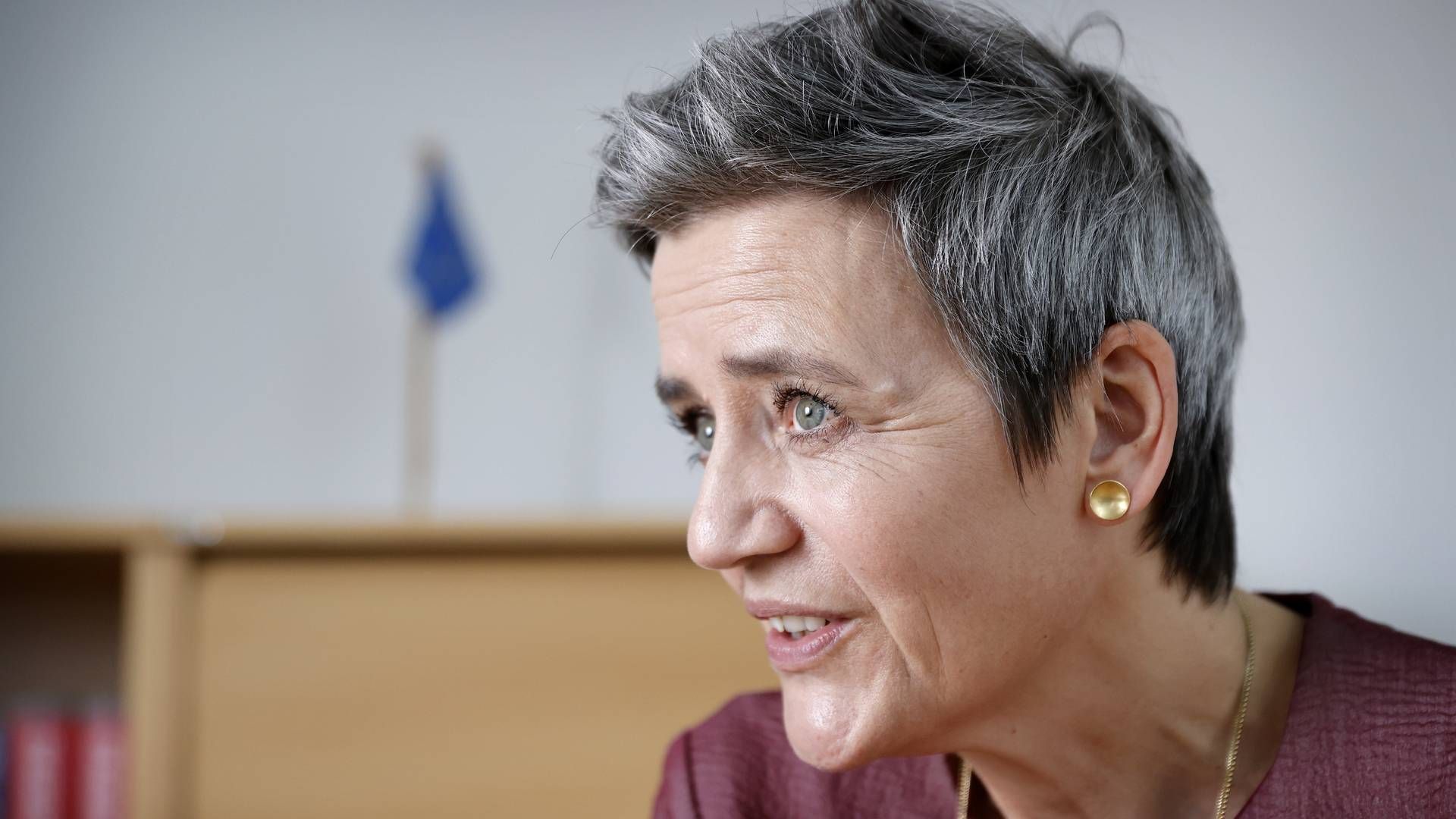 EU-Kommissionens næstformand Margrethe Vestager fastslog, at EU er nødt til at afbøde de økonomiske konsekvenser af krigen i Ukraine. | Foto: Jens Dresling