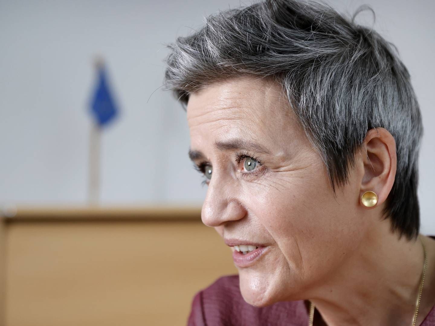 EU-Kommissionens næstformand Margrethe Vestager fastslog, at EU er nødt til at afbøde de økonomiske konsekvenser af krigen i Ukraine. | Foto: Jens Dresling