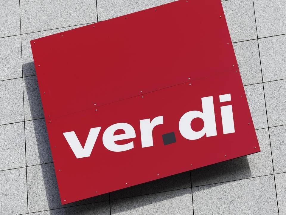 Verdi-Logo an einer Geschäftsstelle (Symbolbild) | Foto: picture alliance / imageBROKER | Karl F. Schöfmann