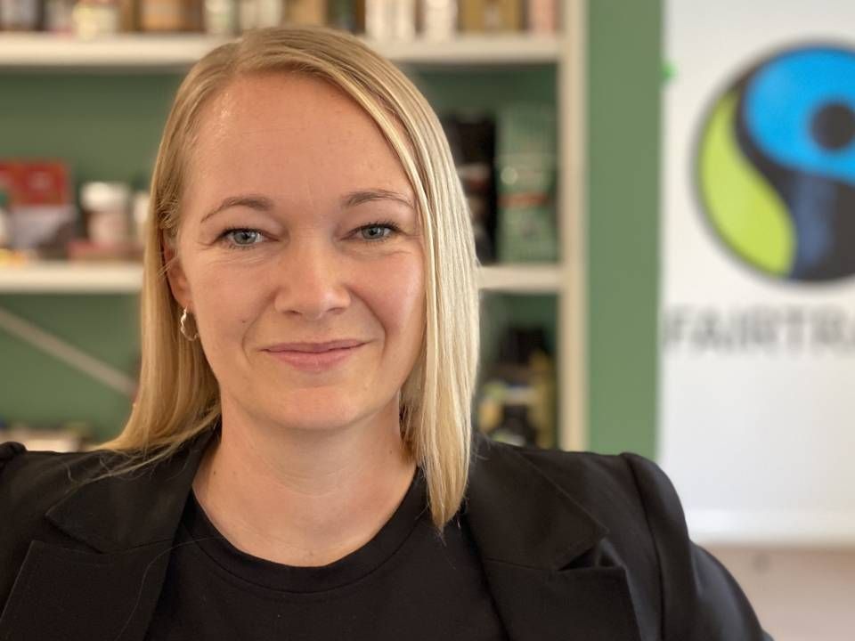 Vickie Enné Ryge er nytiltrådt kunde- og marketingchef for Fairtrade-mærket i Danmark. | Foto: PR / Fairtrade