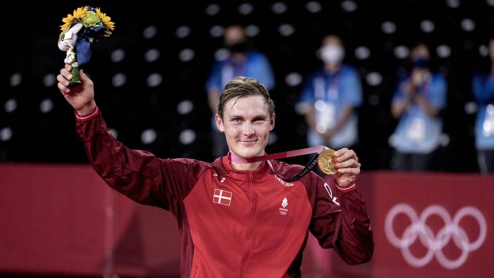 OL-guldvinder Viktor Axelsen skal hjælpe lakridsfirma frem i Kina. | Foto: Tariq Mikkel Khan