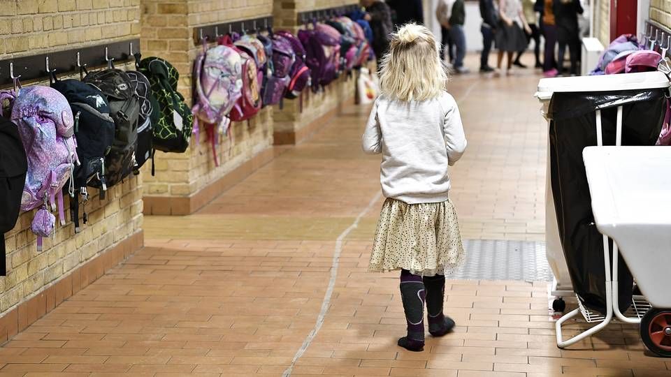 Skolebørn fra 1. klasse kan se frem til at blive testet for corona en til to gange om ugen. | Foto: Ernst van Norde