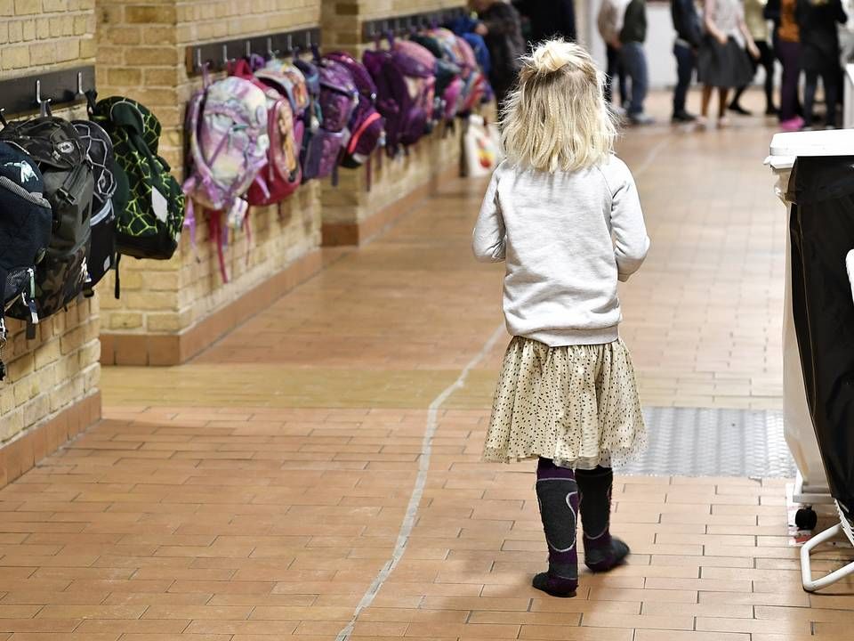 Skolebørn fra 1. klasse kan se frem til at blive testet for corona en til to gange om ugen. | Foto: Ernst van Norde