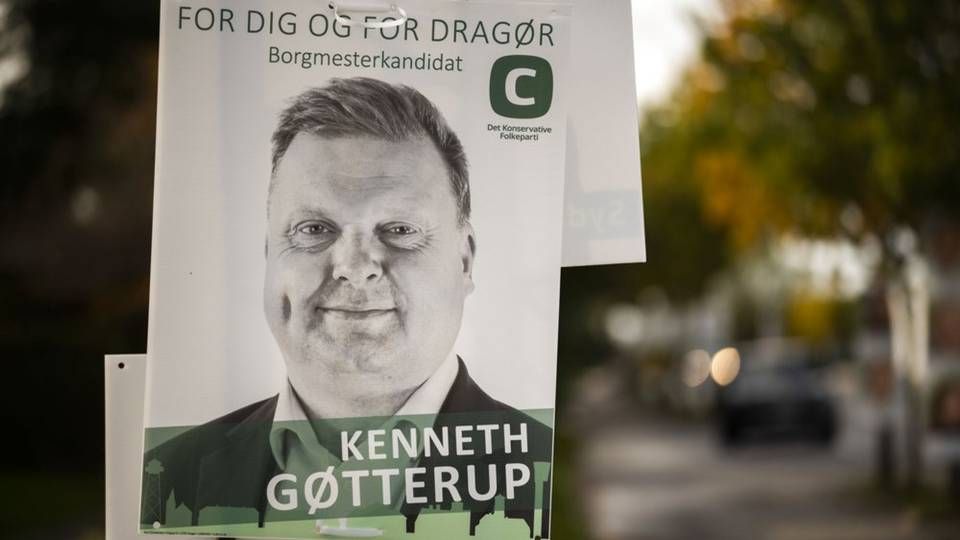 Kenneth Gøtterup (K) bliver ny borgmester i Dragør Kommune. Således er alle borgmestre på plads, hvis ellers konstitueringsaftalerne overholdes. | Foto: Martin Sylvest/Ritzau Scanpix