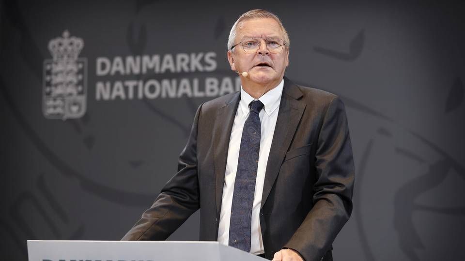 Nationalbankdirektør Lars Rohde ser meget psoitivt i Basel-forslagene. | Foto: Jens Dresling