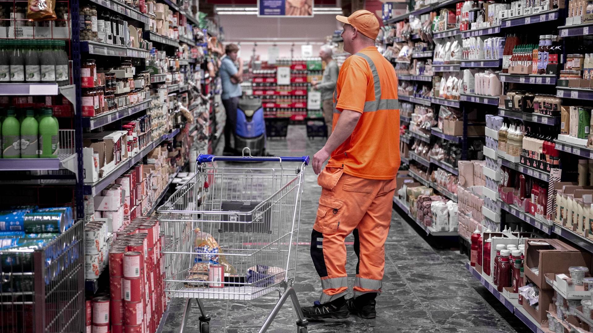 Inflationen er nu også ved at slå igennem på fødevarepriserne. | Foto: Annika Byrde/Ritzau Scanpix