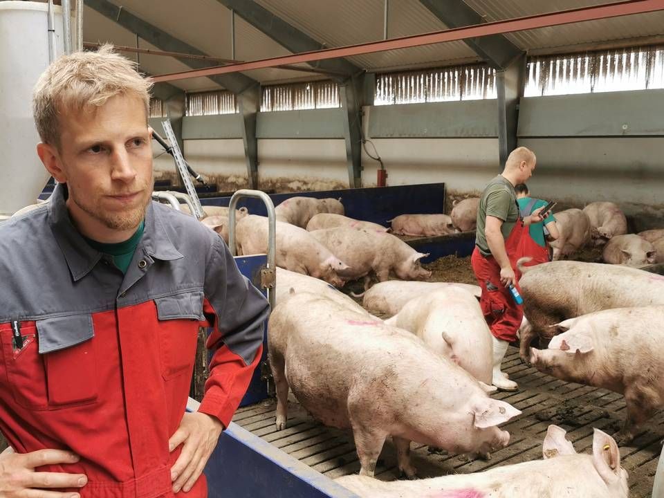 Jeppe Bloch Nielsen, formand for Danske Svineproducenter. | Foto: Arkivfoto
