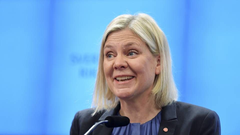 54-årige Magdalena Andersson er Sveriges første kvindelige statsminister. | Foto: 10070 Jessica Gow/TT/TT NYHETSBYRÅN / TT NYHETSBYRÅN