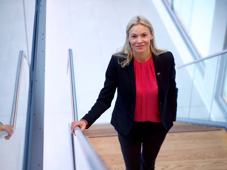 Karin Greve-Isdahl, group head of communication, sustainability and business policy at Storebrand | Photo: PR