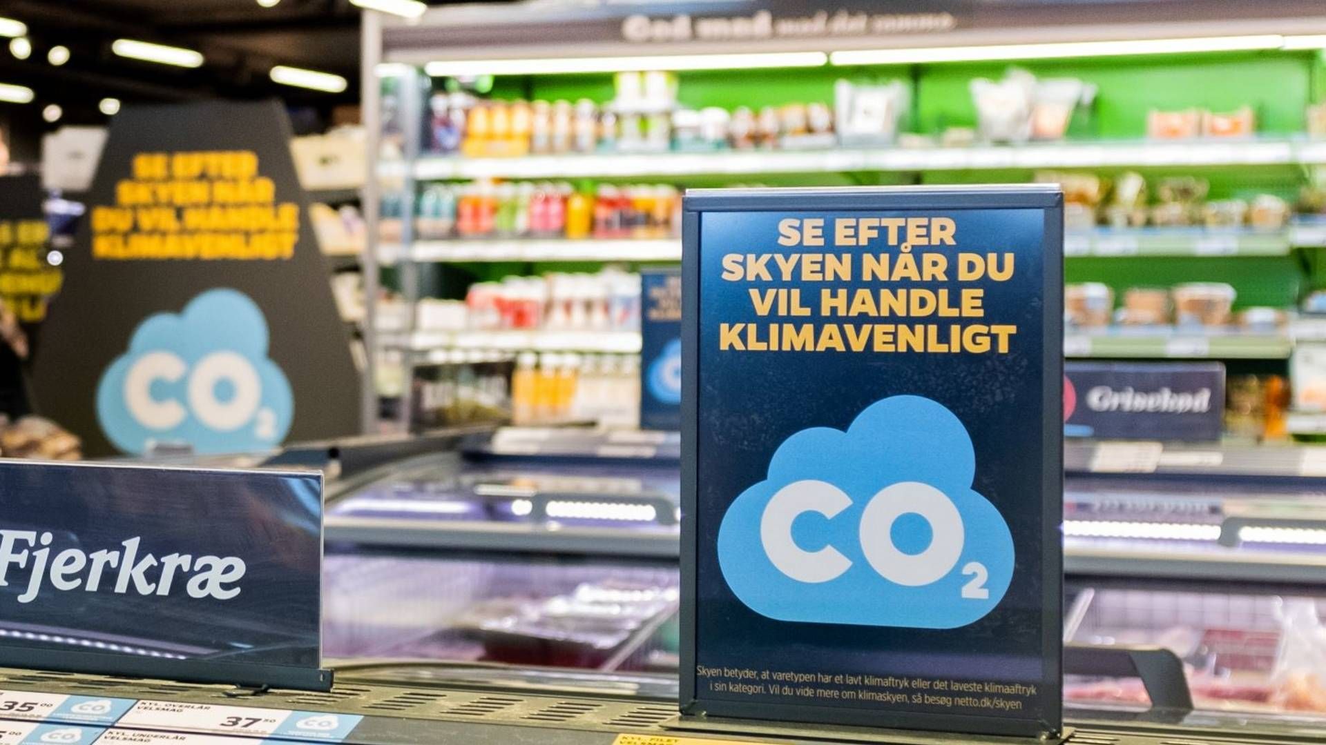 Test af klimamærkning i Netto. | Foto: PR / Salling Group