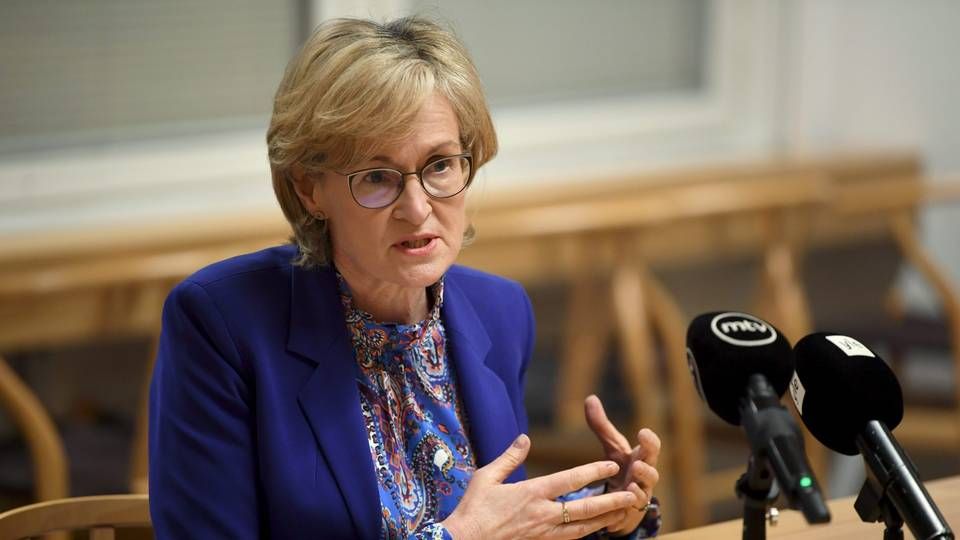 Mairead McGuinness, EU-Kommissarin für Finanzmarktpolitik | Foto: picture alliance/dpa/Lehtikuva | Antti Aimo-Koivisto