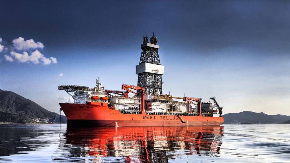 West Tellus is one of two Seadrill rigs securing a contract in Brazil. | Photo: PR/Seadrill