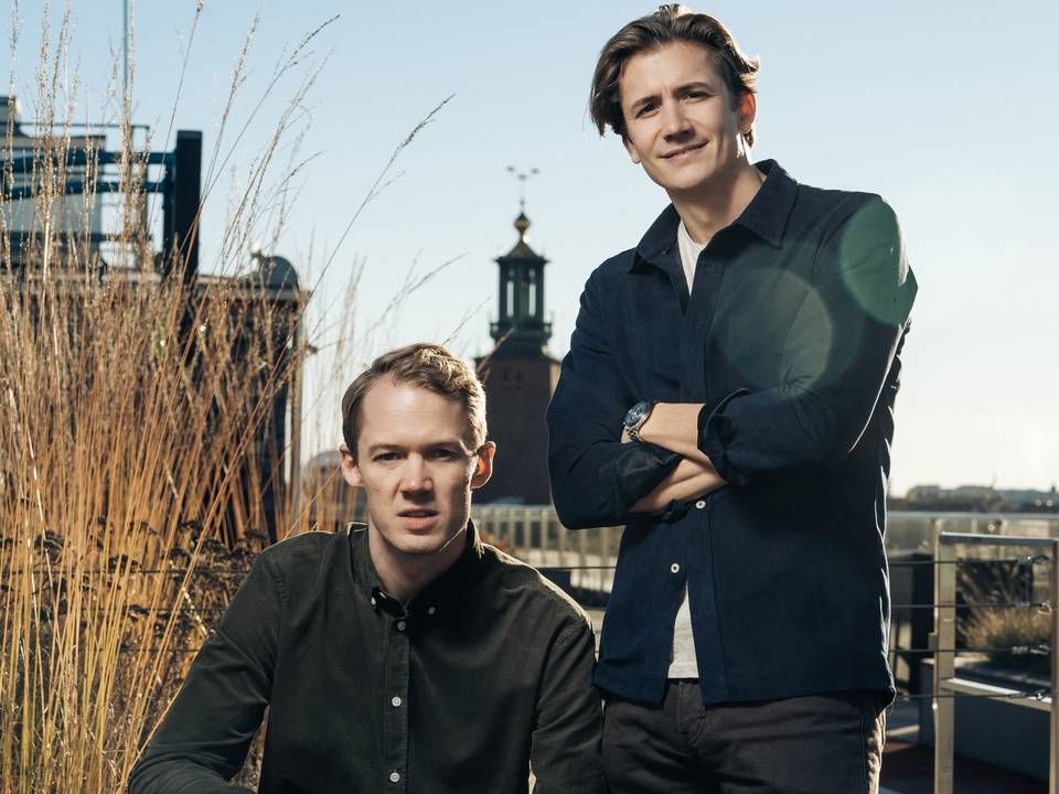 Carl-Johan Nordquist and Dag Wardeus, co-founders of Swedish mortgage challenger Hypoteket | Photo: PR / Hypoteket