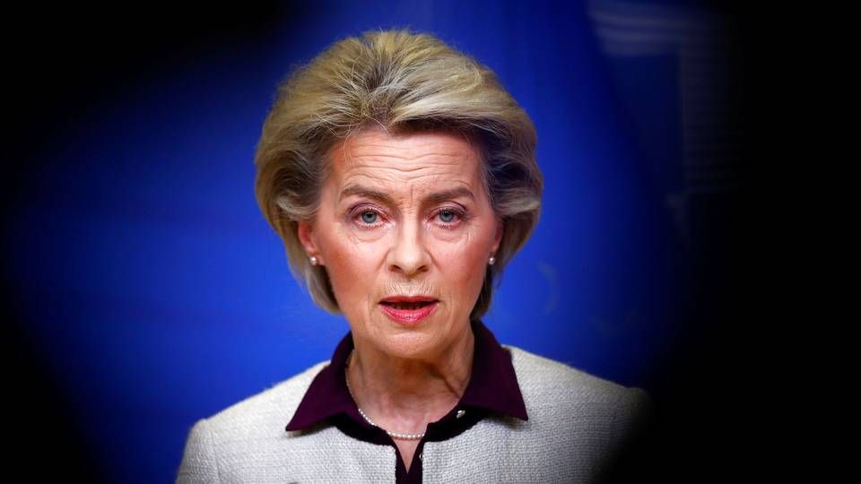 EU-Kommissionens formand, Ursula von der Leyen | Foto: Johanna Geron/Reuters/Ritzau Scanpix