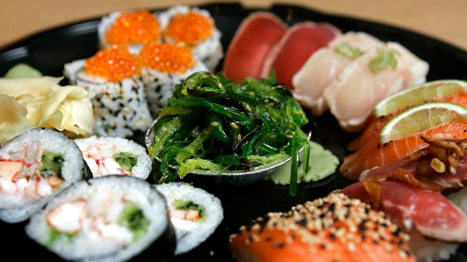 Danskerne er begyndt at spise mere sushi i juleperioden. | Foto: Finn Frandsen/Politiken/Ritzau Scanpix