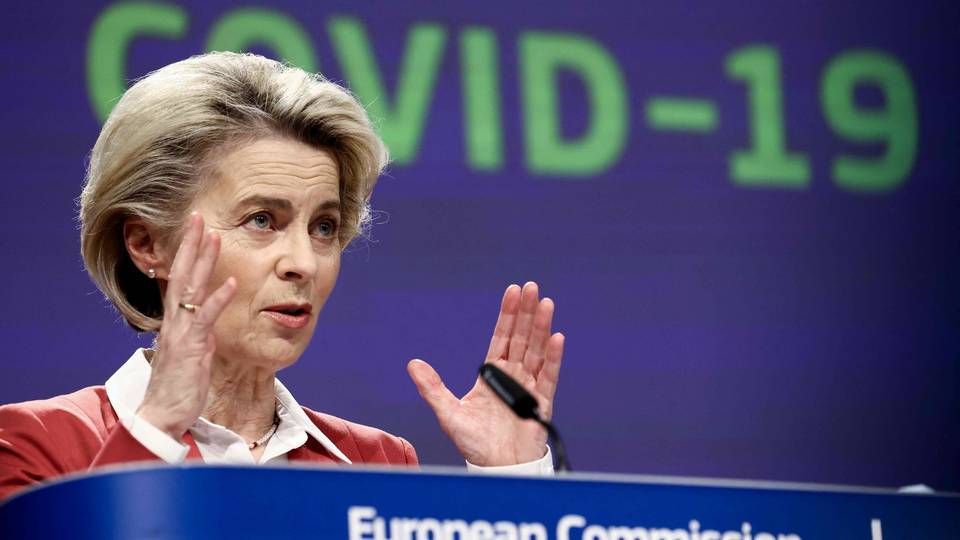 "Vi skal håbe på det bedste, men forberede os på det værste," siger von der Leyen. | Foto: Kenzo Tribouillard/AFP / AFP