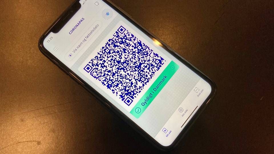 Flere finansvirksomheder har i denne uge indført krav om coronapas for medarbejderne | Foto: SSI