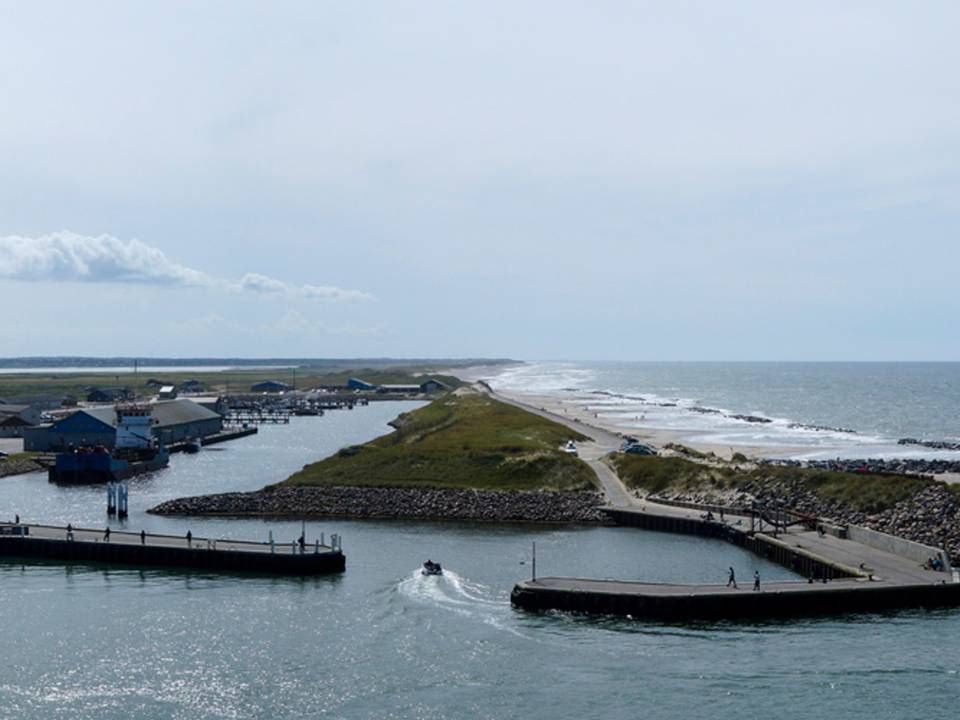 Thorsminde Havn har ambitioner om at blive at blive en servicehavn. | Foto: PR Holstebro Kommune