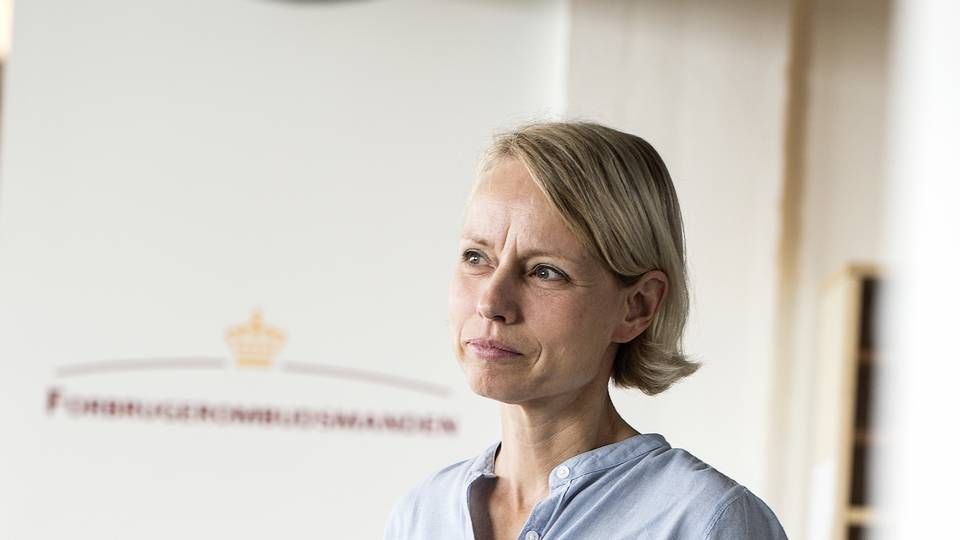 Christina Toftegaard Nielsen er forbrugerombudsmand. Sagen om negative renter, forventes endelig afgjort snarest muligt. | Foto: Stine Bidstrup/ERH