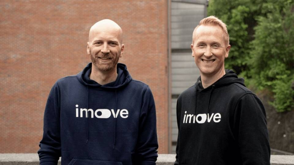 Produktdirektør Gunnar Birkenfeldt (t. v.) og Administrerende direktør Hans Kristian Aas i Imove. | Foto: Imove