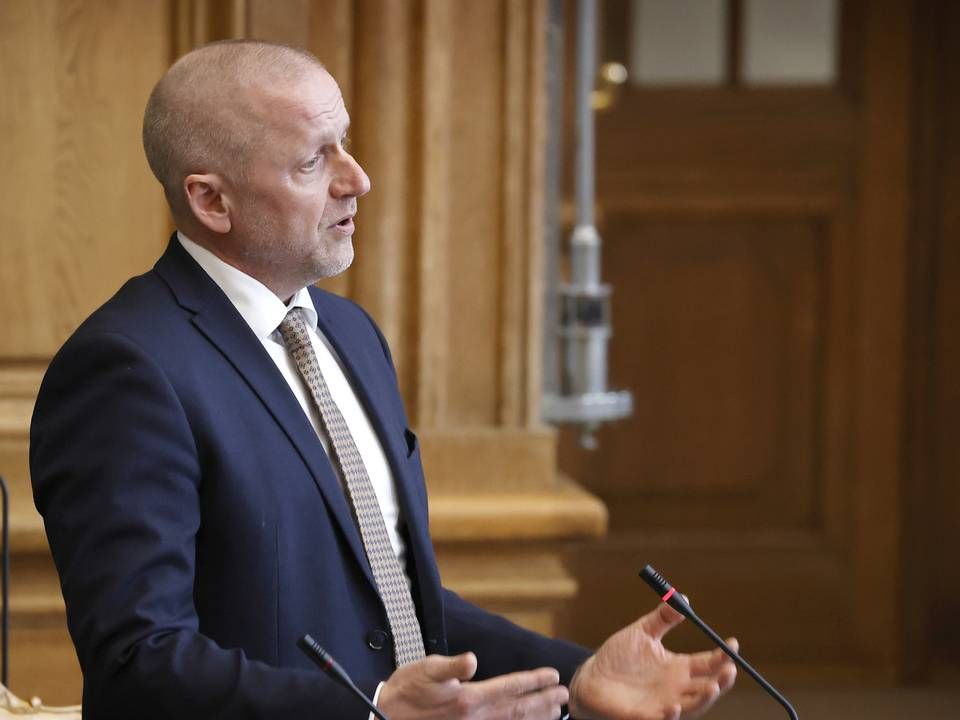 Venstres sundhedsordfører, Martin Geertsen opfordrer regeringen til forhandlinger om udenlanske læger. | Foto: Jens Dresling