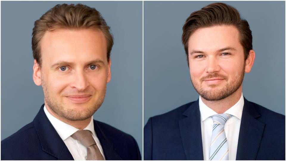 NYE FJES: Lars Haugen og Jakob Westberg skal inngå i CBREs analyseteam som teller over 500 hoder. | Foto: CF Wesenberg/kolonihaven.no