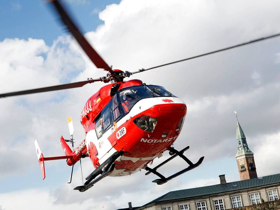 Fra oktober 2023 er det ikke længere Norsk Luftambulanse, som skal stå for driften af de danske lægehelikoptere | Foto: Thomas Borberg/Politiken/Ritzau Scanpix