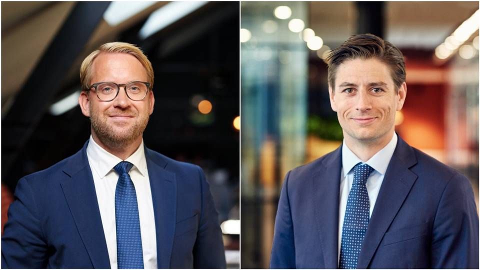 Tore Stønjum og Christian Vestheim blir assosierte partnere i CLP. | Foto: CLP