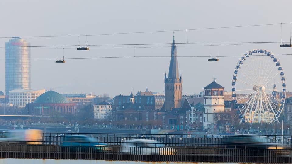 Blick auf Düsseldorf. | Foto: picture alliance/dpa | Rolf Vennenbernd