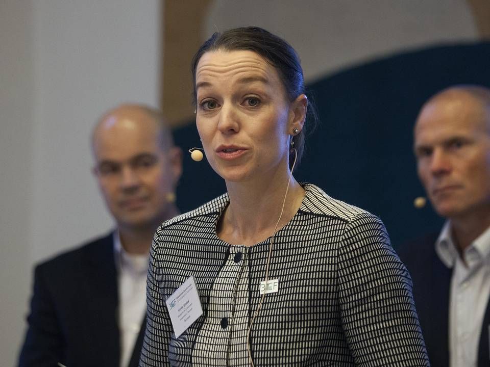 Formand Kirsten Brosbøl og resten af bestyrelsen i Dansk Miljøteknologi vil have ministeren på banen. | Foto: Finn Frandsen