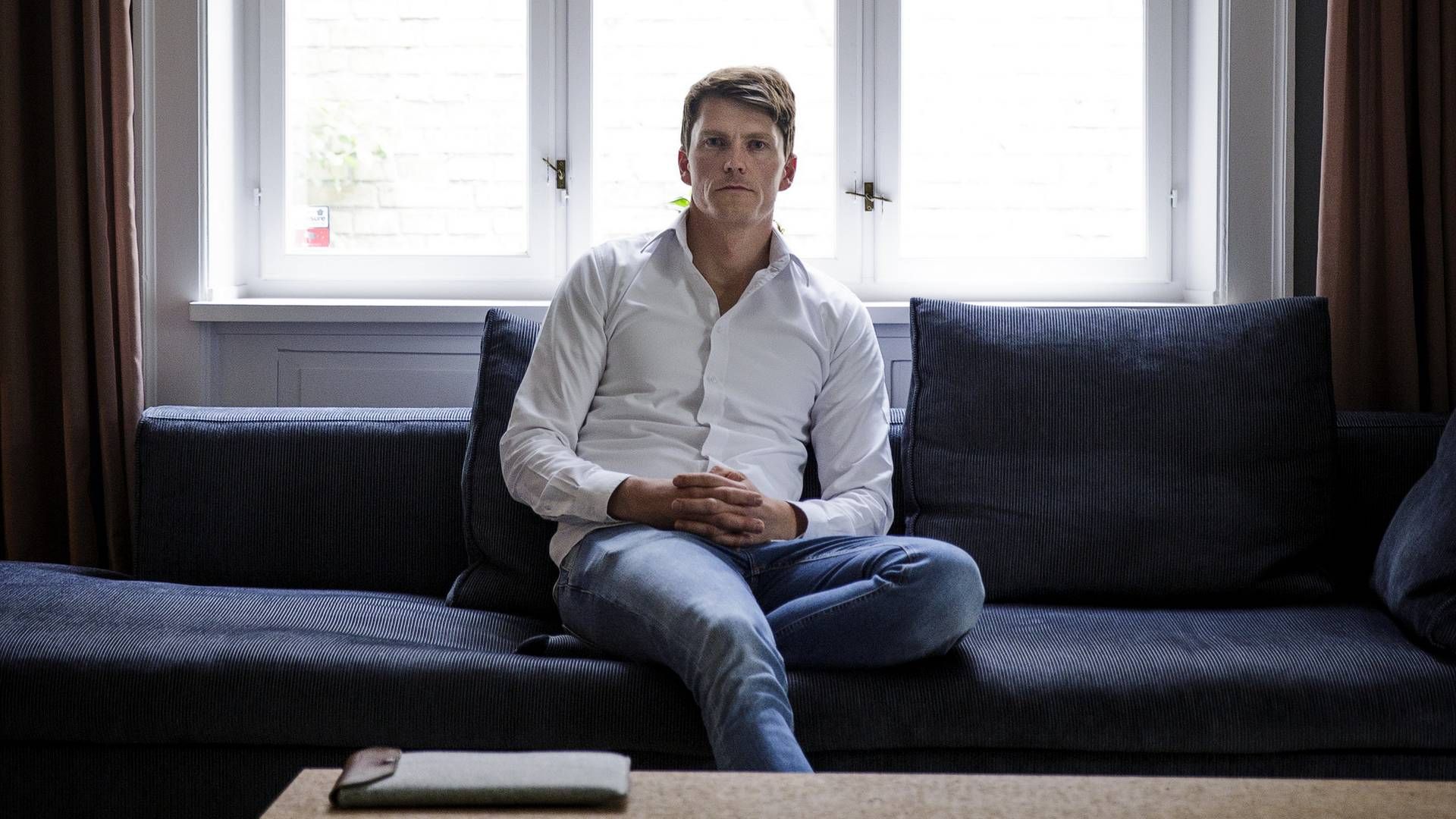 Jeppe Rindom, adm. direktør i Pleo, var med til at stifte fintech-virksomheden i 2015. | Foto: Anders Rye Skjoldjensen