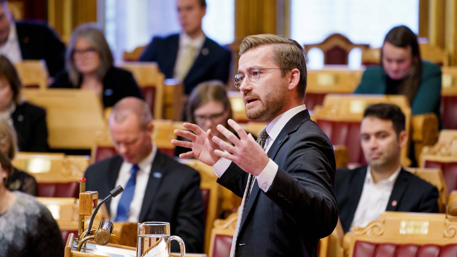 Stortingsrepresentant Sveinung Rotevatn (V) og medlem i Finanskomiteen. | Foto: Stian Lysberg Solum / NTB