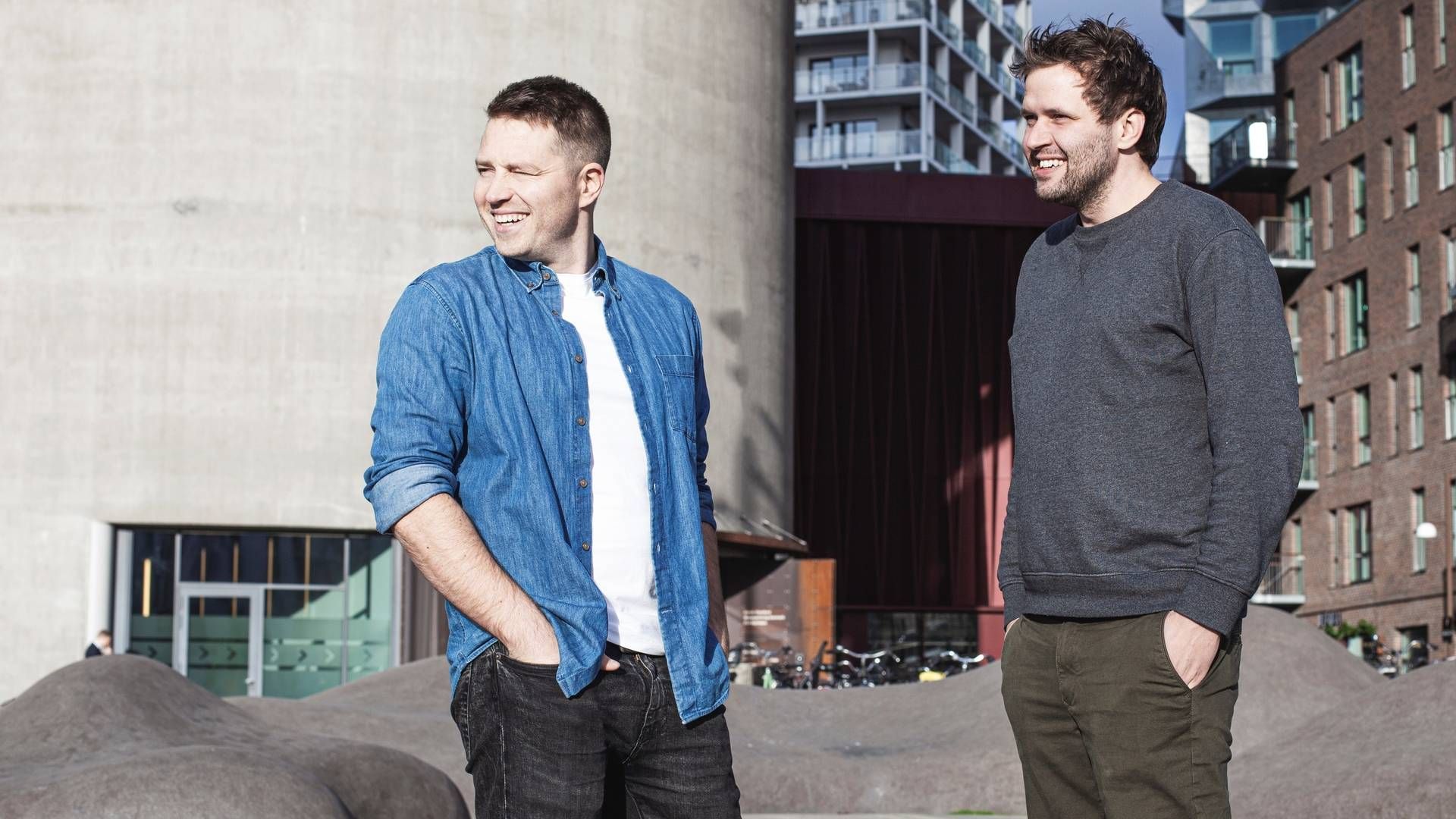 Rune Hven-Jensen (tv.) og Andreas Green Rasmussen er stiftere af Ugly Duckling Ventures. | Foto: Ugly Duckling Ventures/PR