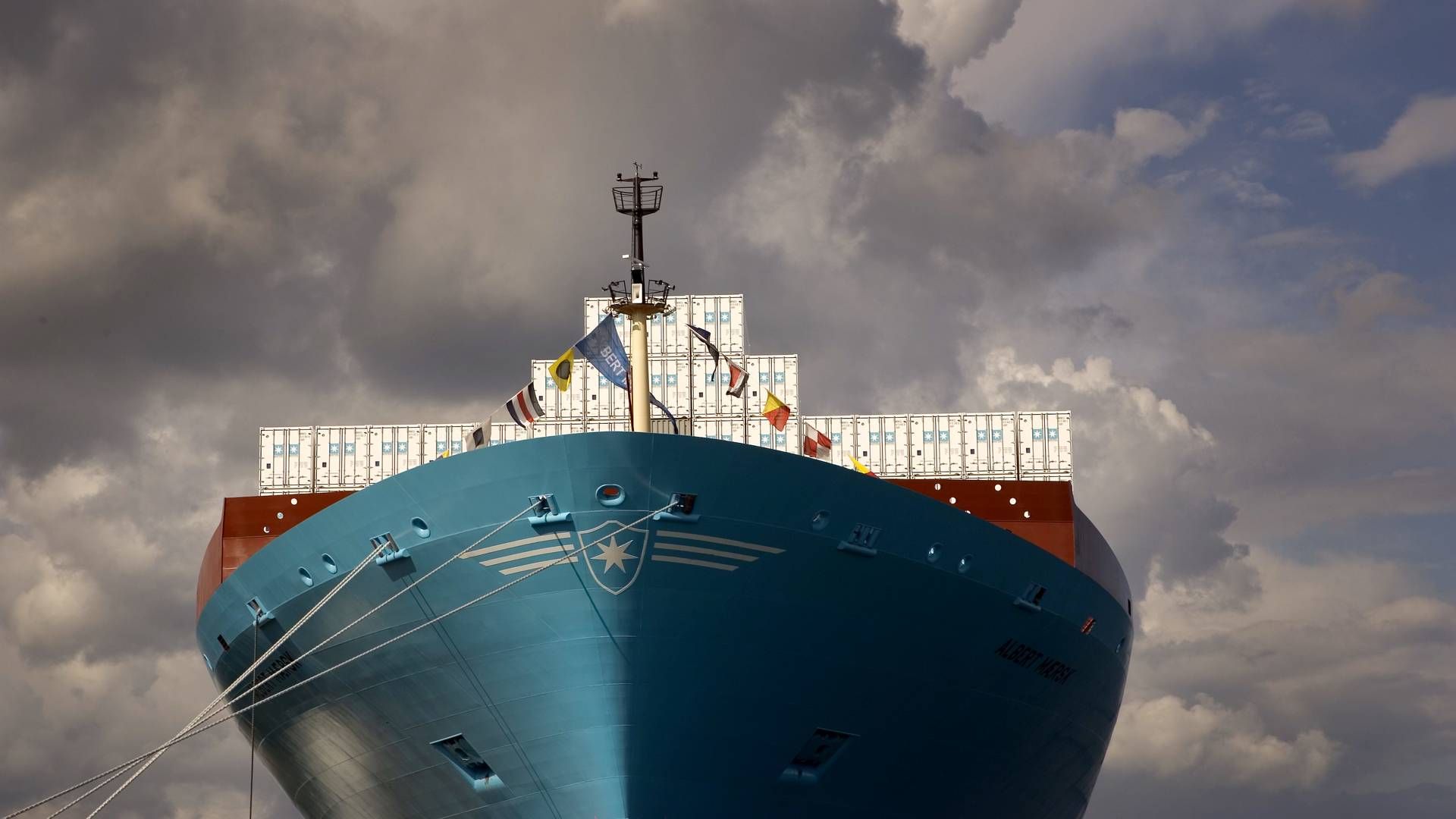 Ladestationerne vil ifølge Maersk Supply Service kunne oplade både fuldt eldrevne- og hybrid-skibe på størrelse med almindelige serviceskibe. | Foto: Thomas Borberg/POLFOTO_OW