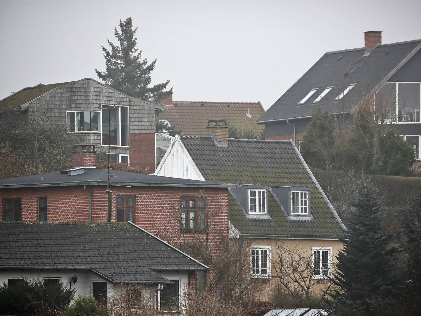Danske boligejere har i mange tilfælde taget et tjek på renter og kurser i november. | Foto: Jens Dresling