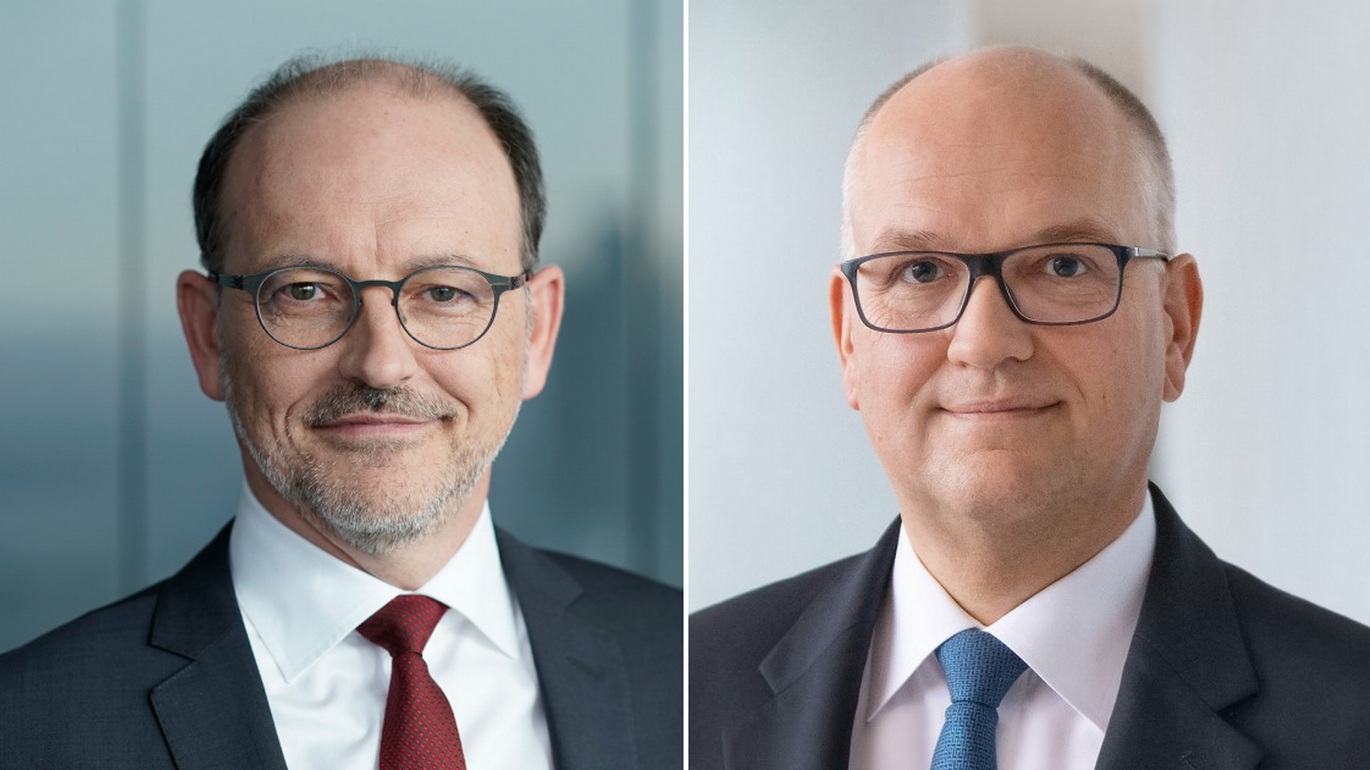 Helaba-Chef Thomas Groß (links) und Rainer Neske, Vorstandsvorsitzender der LBBW | Foto: Helaba / LBBW