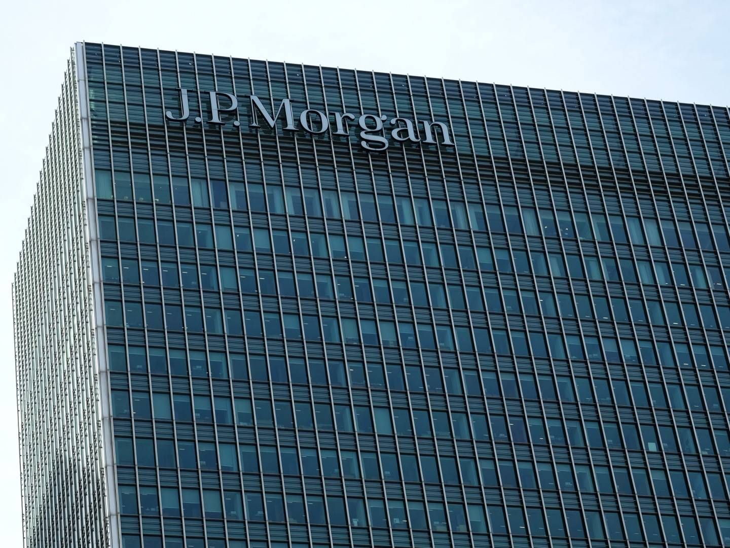 Das Gebäude der US-Großbank JPMorgan in London. | Foto: picture alliance / Jens Kalaene/dpa-Zentralbild/ZB | Jens Kalaene